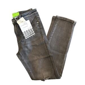 NWT Sandrine Rose Distressed Black Skinny Jeans, Women's Size 26